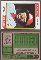 1974 Topps Base Set #70 Dick Allen