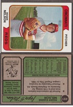 1974 Topps Base Set #491 Roger Nelson