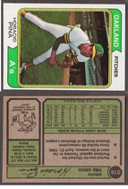 1974 Topps Base Set #516 Horacio Pina