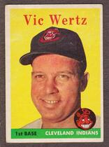 1958 Topps Base Set #170 Vic Wertz