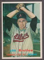 1957 Topps Base Set #139 Lou Kretlow