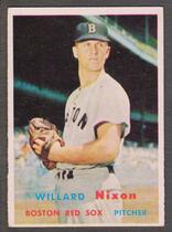 1957 Topps Base Set #189 Willard Nixon