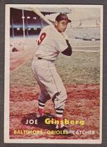 1957 Topps Base Set #236 Joe Ginsberg