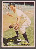 1957 Topps Base Set #192 Jerry Coleman