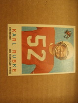 1959 Topps Base Set #112 Karl Rubke