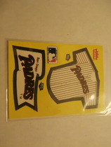 1985 Fleer Team Stickers #NNO Padres (Jersey)