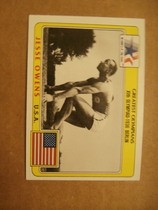 1983 Topps Greatest Olympians #49 Jesse Owens