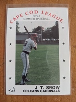 1988 P & L Promotions Cape Cod League #125 J.T. Snow