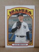 2021 Topps Heritage #494 Zack Britton