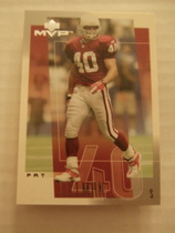2001 Upper Deck MVP #7 Pat Tillman