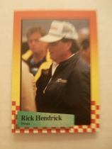 1989 Maxx Base Set #61 Rick Hendrick