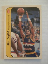 1986 Fleer Stickers #4 Alex English