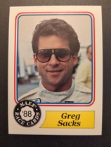 1988 Maxx Base Set #65 Greg Sacks