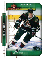 1999 Upper Deck MVP #163 Greg Adams