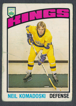1976 O-Pee-Chee OPC NHL #284 Neil Komadoski