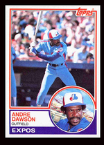 1983 Topps Base Set #680 Andre Dawson