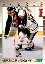 1991 Score Young Superstars #13 Alexander Mogilny