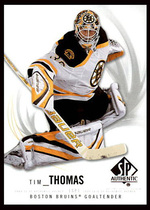 2009 SP Authentic #51 Tim Thomas