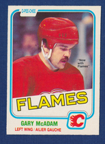 1981 O-Pee-Chee OPC Base Set #93 Gary McAdam