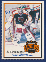 1989 Kraft Base Set #53 Sean Burke