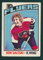 1976 O-Pee-Chee OPC NHL #81 Don Saleski