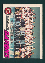 1977 O-Pee-Chee OPC Base Set #75 Barons Team