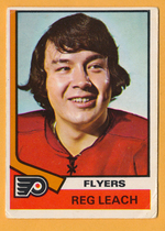 1974 O-Pee-Chee OPC NHL #95 Reggie Leach