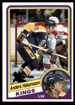 1984 O-Pee-Chee OPC Base Set #85 Anders Hakansson