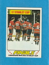 1977 Topps Base Set #264 Stanley Cup Finals