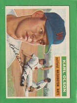 1956 Topps Base Set #322 Karl Olson