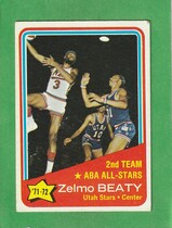 1972 Topps Base Set #256 Zelmo Beaty