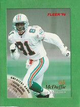 1996 Fleer Base Set #74 O.J.McDuffie