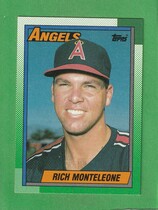 1990 Topps Base Set #99 Rich Monteleone
