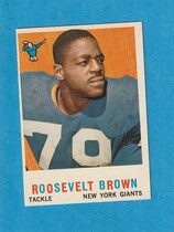 1959 Topps Base Set #114 Roosevelt Brown