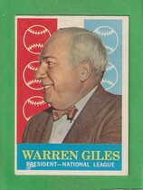 1959 Topps Base Set #200 Warren Giles