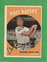 1959 Topps Base Set #114 Earl Battey