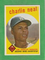 1959 Topps Base Set #427 Charlie Neal
