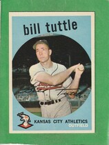 1959 Topps Base Set #459 Bill Tuttle