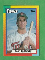 1990 Topps Traded #119T Paul Sorrento