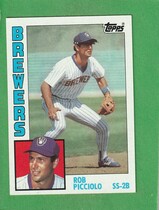 1984 Topps Base Set #88 Rob Picciolo