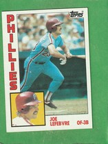 1984 Topps Base Set #148 Joe LeFebvre
