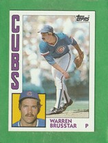 1984 Topps Base Set #304 Warren Brusstar