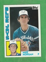 1984 Topps Base Set #423 Mike Morgan