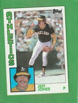 1984 Topps Base Set #464 Jeff Jones