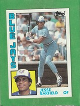 1984 Topps Base Set #488 Jesse Barfield
