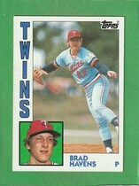 1984 Topps Base Set #509 Brad Havens