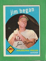 1959 Topps Base Set #372 Jim Hegan