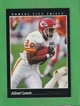 1993 Pinnacle Base Set #44 Albert Lewis