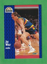 1991 Fleer Base Set #55 Joe Wolf