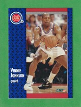 1991 Fleer Base Set #61 Vinnie Johnson